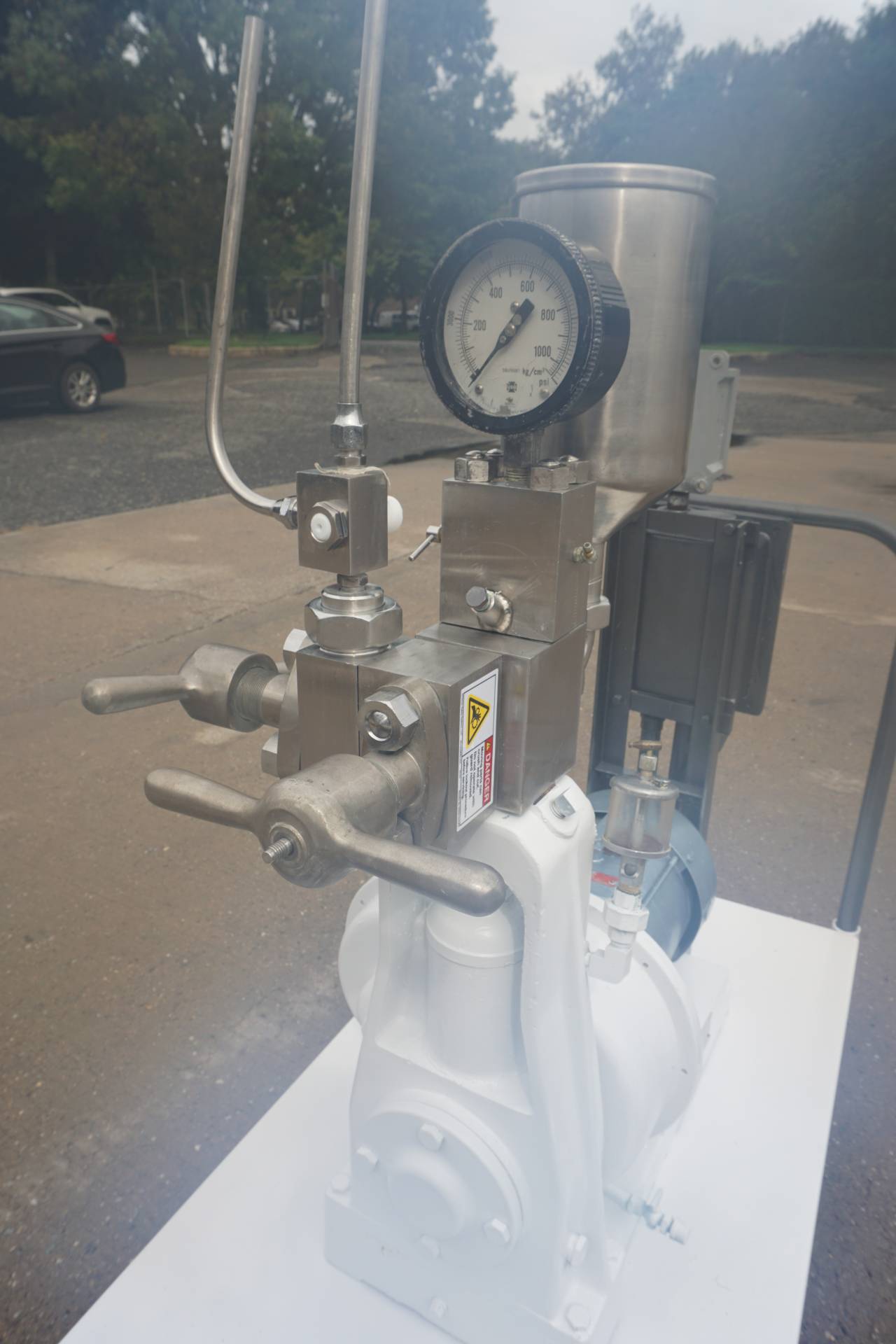 Gaulin Two Stage XP Lab Homogenizer, 3HP