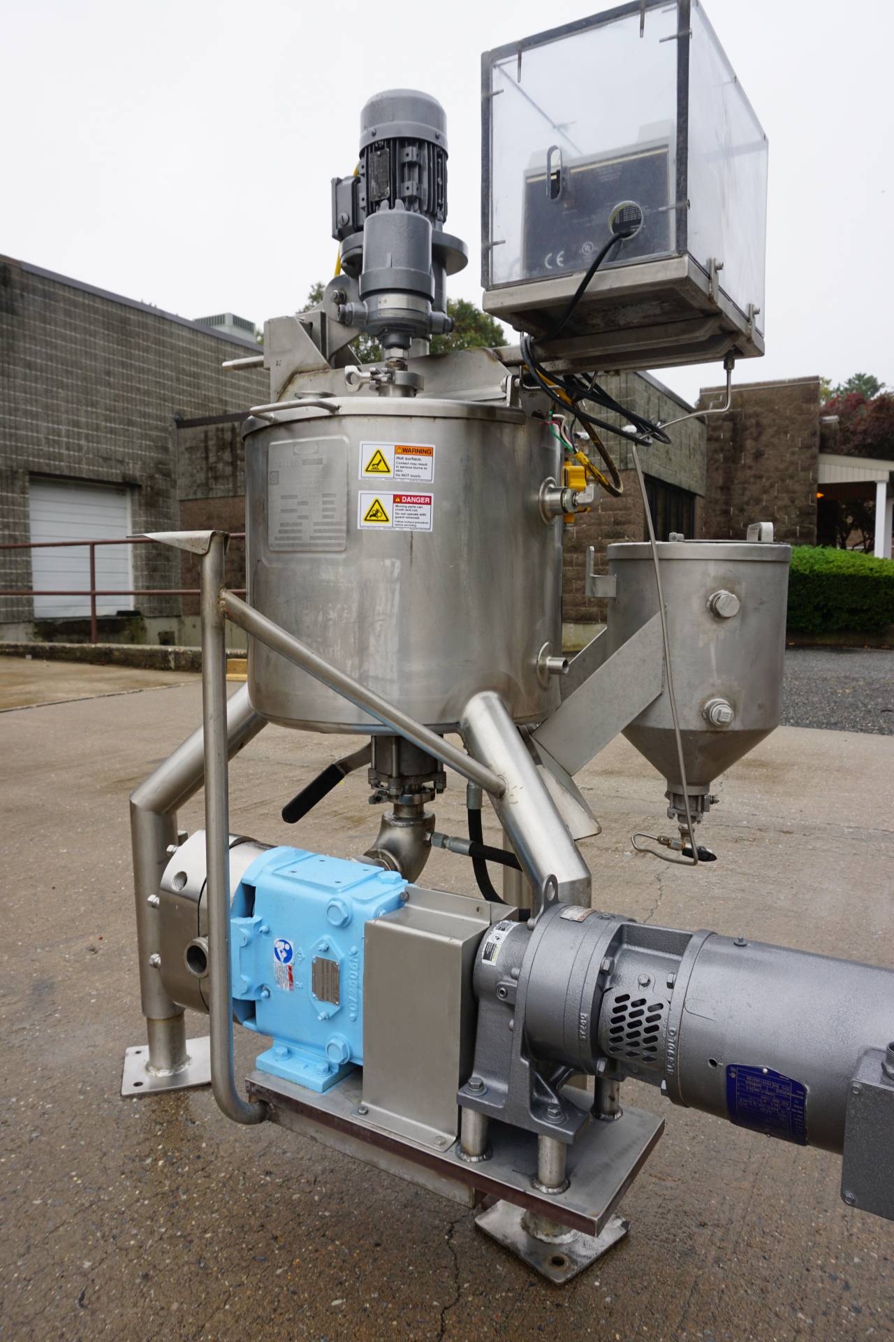 Pilot Plant Liquid Feed System by Waukesha and Walker