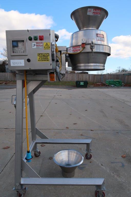 Urschel CC-D Shredder/Slicer/Strip Cutter, Portable top mounted stainless steel product hopper