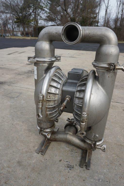 Wilden M8 Air Operated Double Diaphragm Pump, 316 SS