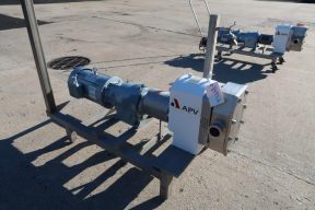 APV 2 In. X 2 In. Stainless Positive Displacement Pump, 5HP