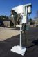 All Fill Single Auger Powder Filler, Foot Switch Actuated with approx. 20 in. diameter  stainless steel hopper with lid