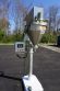 All Fill Single Auger Powder Filler, Foot Switch Actuated with approx. 20 in. diameter  stainless steel hopper with lid