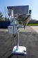 All Fill Single Auger Powder Filler, Foot Switch Actuated with approx. 20 in. diameter  stainless steel hopper with lid