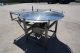 48 In. Diameter Rotary Unscrambling/Accumulating Table wl Unscrambling Shelf
