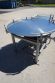 48 In. Diameter Rotary Unscrambling/Accumulating Table wl Unscrambling Shelf