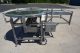 48 In. Diameter Rotary Unscrambling/Accumulating Table wl Unscrambling Shelf