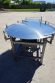 48 In. Diameter Rotary Unscrambling/Accumulating Table wl Unscrambling Shelf