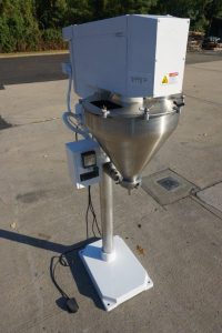 All Fill Single Auger Powder Filler, Foot Switch Actuated wl Eagle Signal Control and foot switch actuator