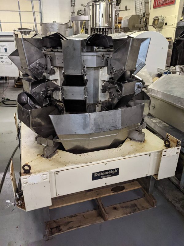 Yamato “Dataweigh” Eight Head Rotary Scale Last used in packaging potato chips