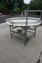 60 Inch Diameter Rotary Unscrambling/Accumulating table, Variable Speed