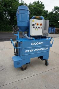 Goodway “Super Chipmaster” Metal Chip/Coolant Vacuum and Pump System
