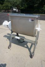 Leland 200 Lb. Stainless Steel Double Action Mixer, Portable