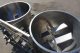 Battery of Two 200 Gallon Hemispherical Kettles, Side Entering Agitation
