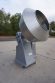 42 In. Diameter Stainless Steel Coating Pan, with Baffles