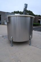 Permasan 1,100 Gallon Stainless Vertical Mix Tank