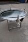48 In. Furex Stainless Rotary Unscrambling/Accumulating Table, Unused