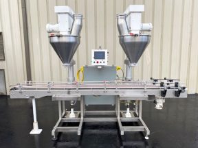 Mateer-Burt Neotron Automatic Inline Dual Head Auger Powder Filler