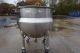 250 Gallon Hamilton 316SS Hemispherical Kettle, 90 PSI Jacket