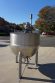 150 Gallon Groen Stainless Hemispherical Kettle, 100 PSI Jacket