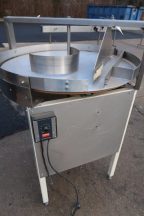 32 In. Diameter Rotary Unscrambling/Accumulating Table, Single Phase Electrics