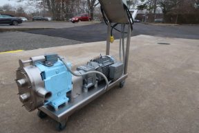 Waukesha 060 U1 Positive Displacement Pump, 10HP Variable Speed