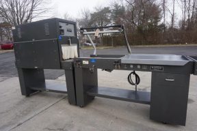 Jeff Eastey Semi-Automatic L-Sealer and Shrink Tunnel, Portable