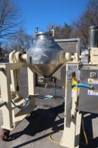 Gemco 3 Cu. Ft. Stainless Steel Double Cone “Liquid-Solids” Blender, with Intensifier Bar