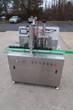 JRSEA Two Head Aerosol Filling Machine with Crimping Head