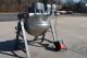 80 Gallon Lee 316 SS Double Motion Scraper Kettle, Tilt Discharge, 100 PSI Jacket