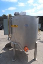 500 Gallon Schebler Stainless Steel Jacketed Agitated Tank/Kettle,  Electric Heat