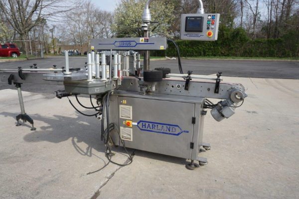 Harland Front and Back Pressure Sensitive Labeler