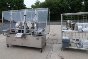 M & O Perry Industries P1510 Vial Liquid Filling, Stoppering and Crimp Capping Machine