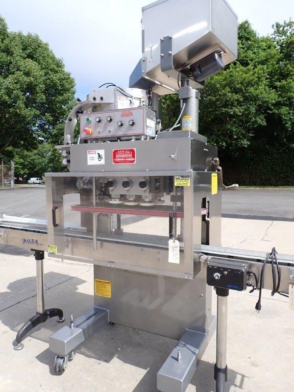 Kaps-All A-6 Automatic Screw Capping Machine, 180 Per Minute - Wohl ...