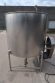 500 Gallon Stainless Steel Vertical Mix Tank, Side Entering Triple Prop