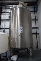 5,000 Gallon Lee SS Double Motion Jacketed Kettle/Reactor