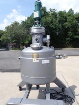 100 Gallon Theo Walter Copperworks Stainless Steel Agitated Reactor, Vacuum