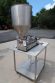 GPTG Tabletop Air Operated Semi-Automatic Piston Filler, 250mL Maximum Fill