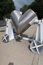 10 Cu. Ft. Patterson Kelley Stainless Steel Twin Shell “V” Blender, with Intensifier Bar