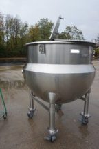Lee and Groen 200, 125 and 100 Gallon SS Jacketed Kettles, (10)