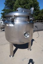 200 Gallon Stainless Steel Jacketed Autoclave, 3 In. Discharge