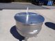 150 Gallon Groen Stainless Steel Hemispherical Jacketed Kettle, 3 In. Tri-Clamp Discharge
