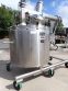 250 Gallon Lee 316 SS Sanitary Agitated Vacuum Vessel, 90 PSI Jacket, Scraper and High Shear Tilt Out Agitation