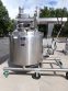 250 Gallon Lee 316 SS Sanitary Agitated Vacuum Vessel, 90 PSI Jacket, Scraper and High Shear Tilt Out Agitation