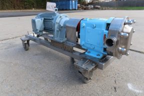 Waukesha/Cherry Burrell Size 18 Stainless Steel Positive Displacement Pump