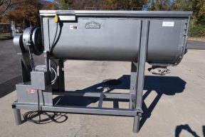 20 Cu. Ft. Paul O. Abbe Stainless Steel Double Ribbon Blender, 5HP motor