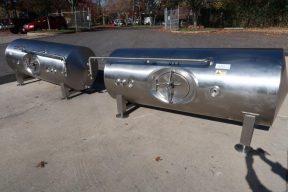 Premier 5 BBL Stainless Horizontal Jacketed Tanks/Fermenters (2)