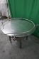 48 In. Diameter Accutek Stainless Rotary Unscrambling/ Accumulating Table, Variable Speed