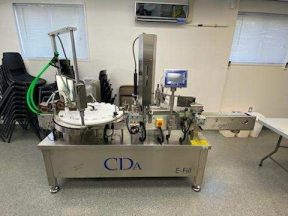CDA Bottling Line with Rotary Tables