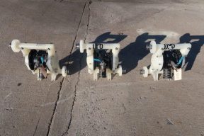 Hypv Air Operated Diaphragm Pumps, (3)